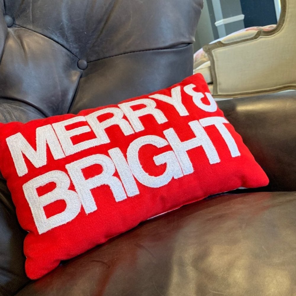 Merry & Bright Pillow